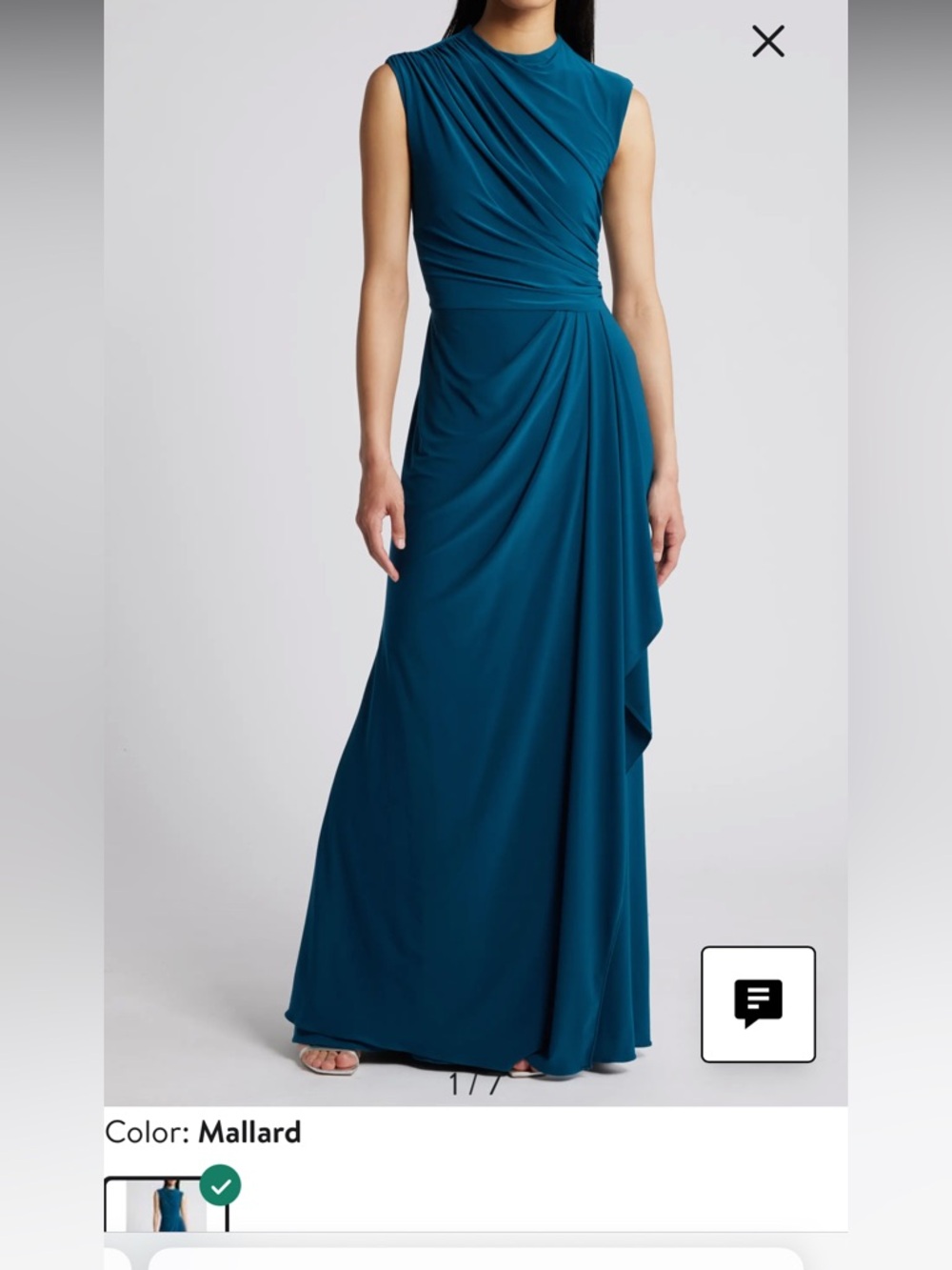 Betsy Adam formal dress